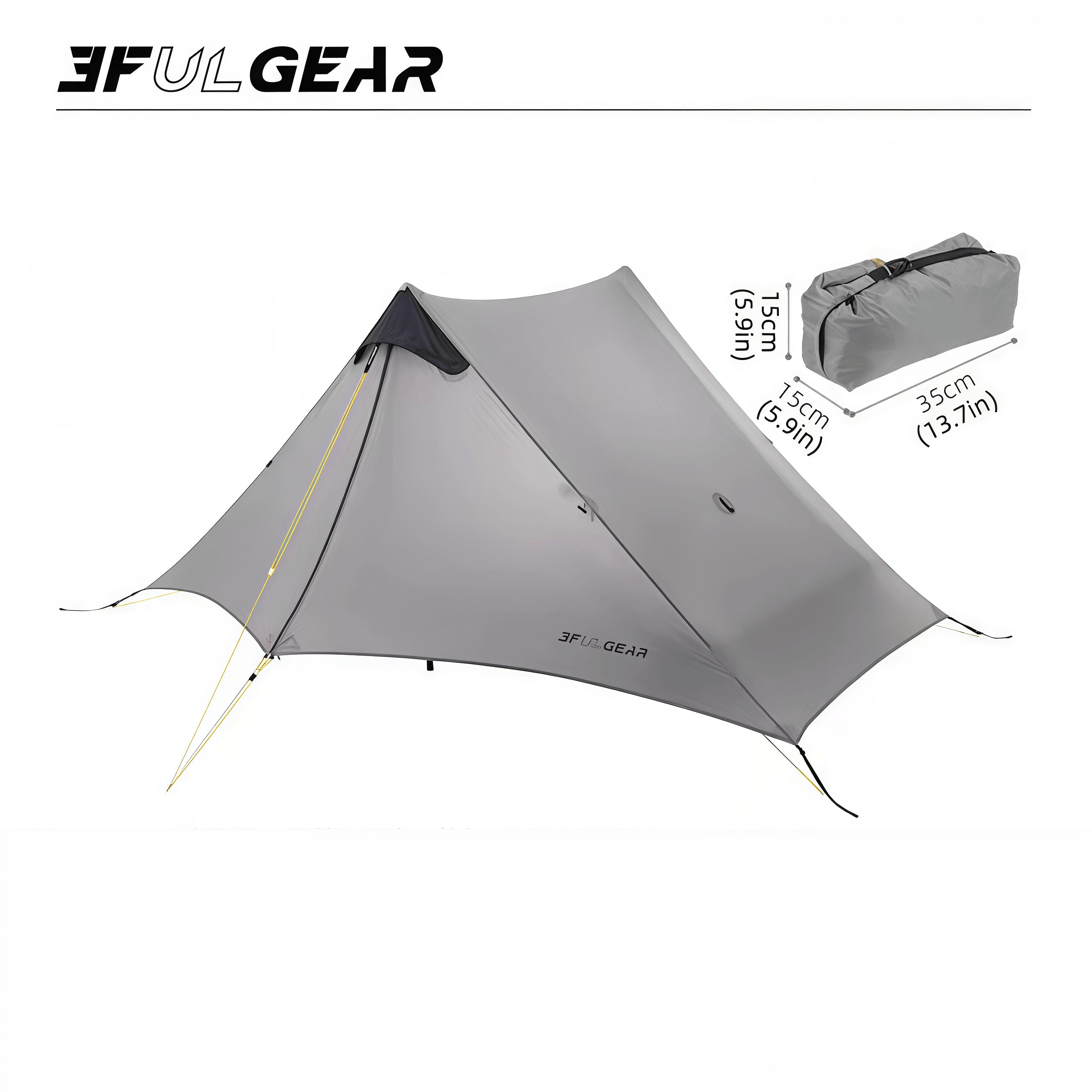 Lanshan 2 Ultralight Backpacking Tent