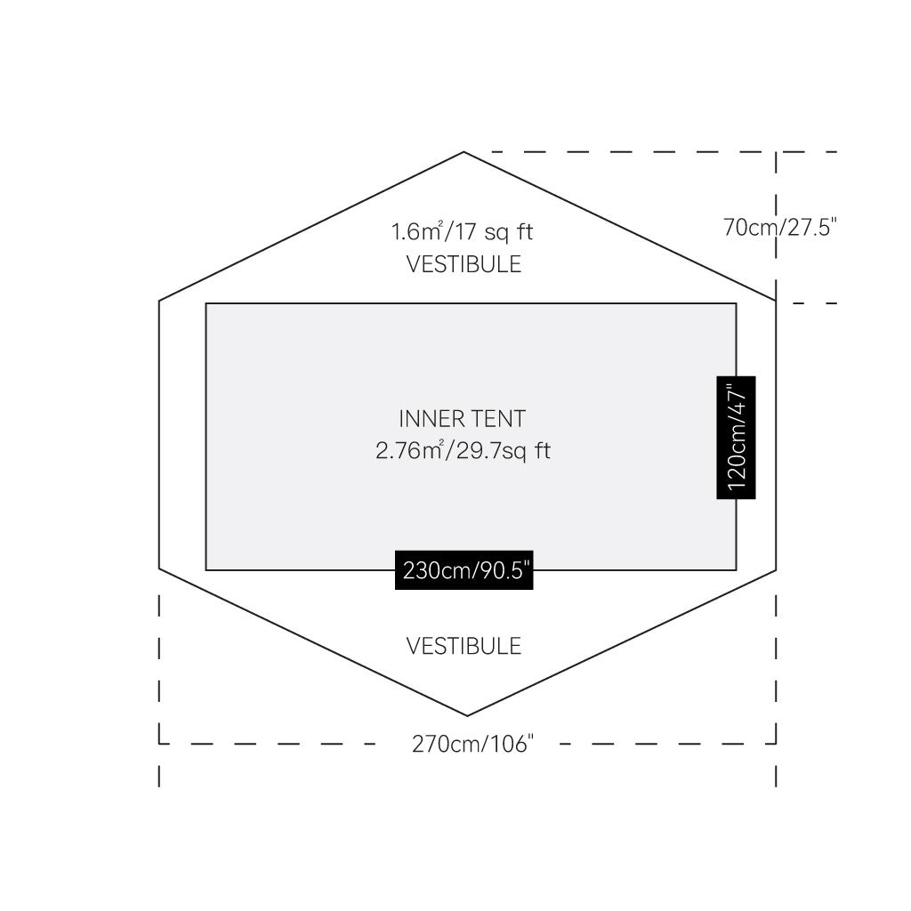 3F UL Gear Lanshan 2 pro