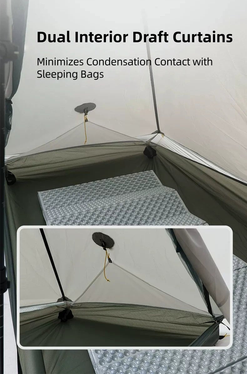 Lanshan 1 Pro Ultralight Backpacking Tent - 我的商店