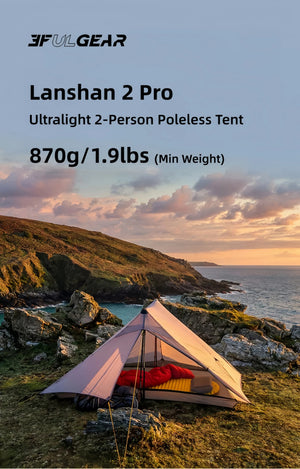 Lanshan 2 Pro Ultralight Backpacking Tent - 我的商店