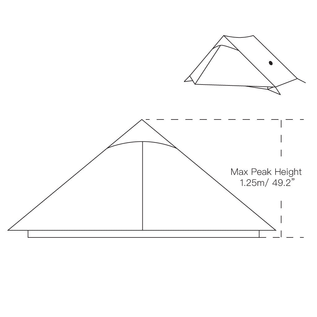 Lanshan 2 Pro Ultralight Backpacking Tent - 我的商店