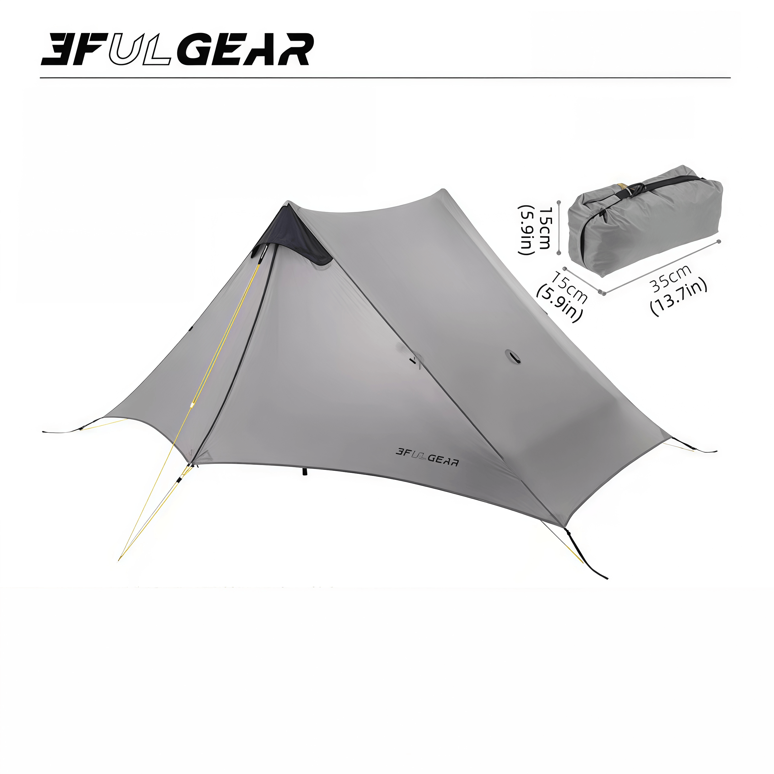 Lanshan 2 Ultralight Backpacking Tent - 我的商店